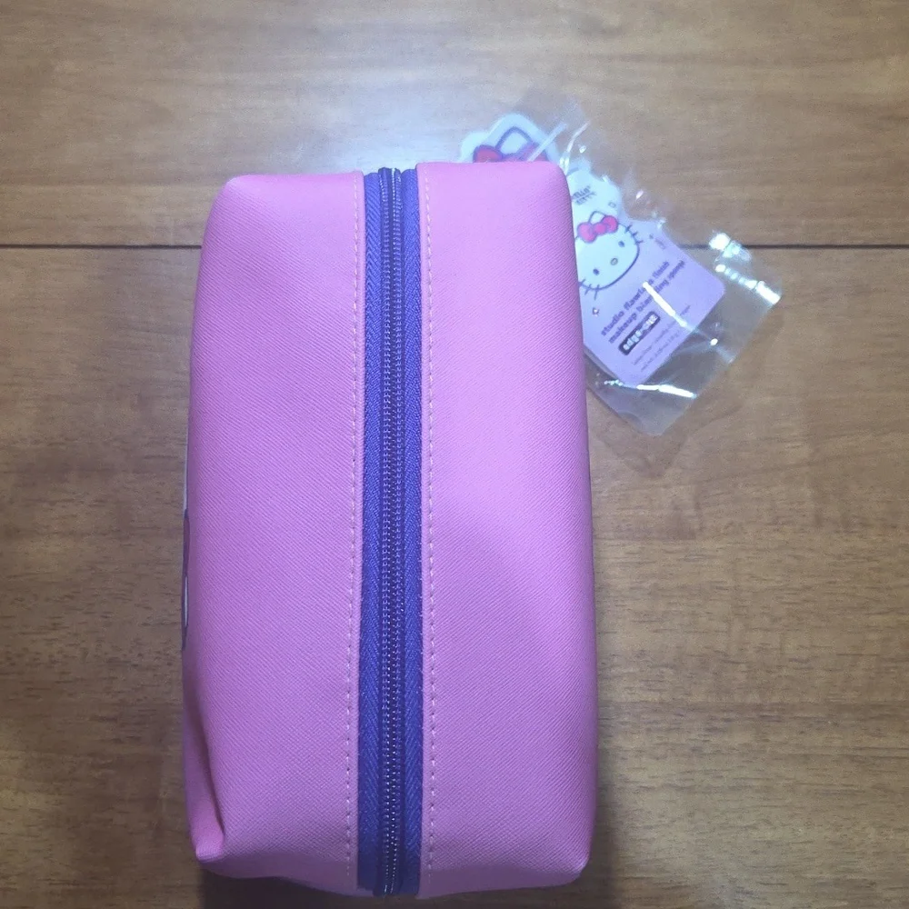 Hello Kitty Pink and Purple Cosmetic Bag‎